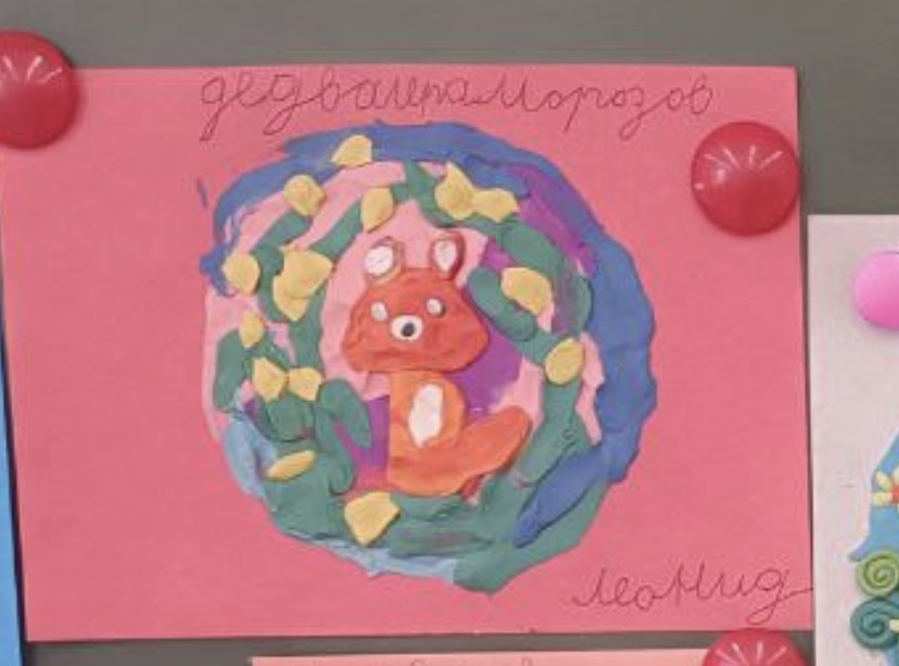 Любимому деду посвящаются не только круглосуточные разговоры со мной, но еще и школьные шедевры!