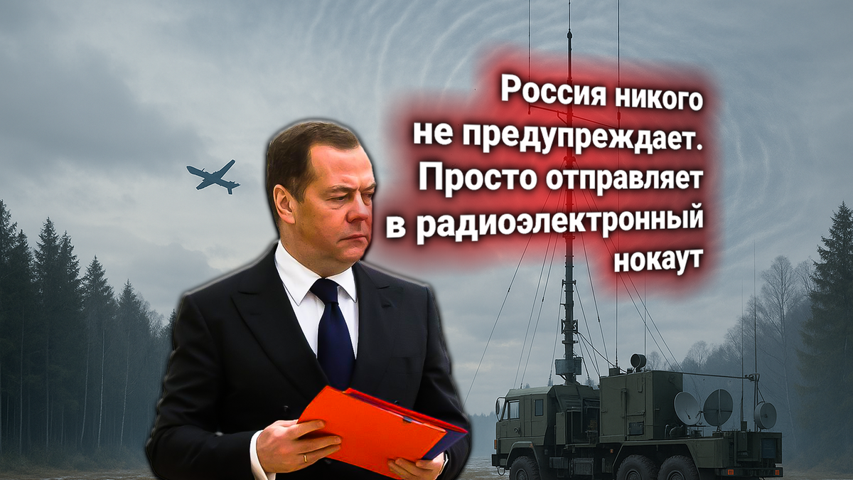Медведев: Россия без согласования с НАТО дальности и силы воздействия начинает использовать сверхмощные РЭБ для защиты границ от ВВС и БЛА