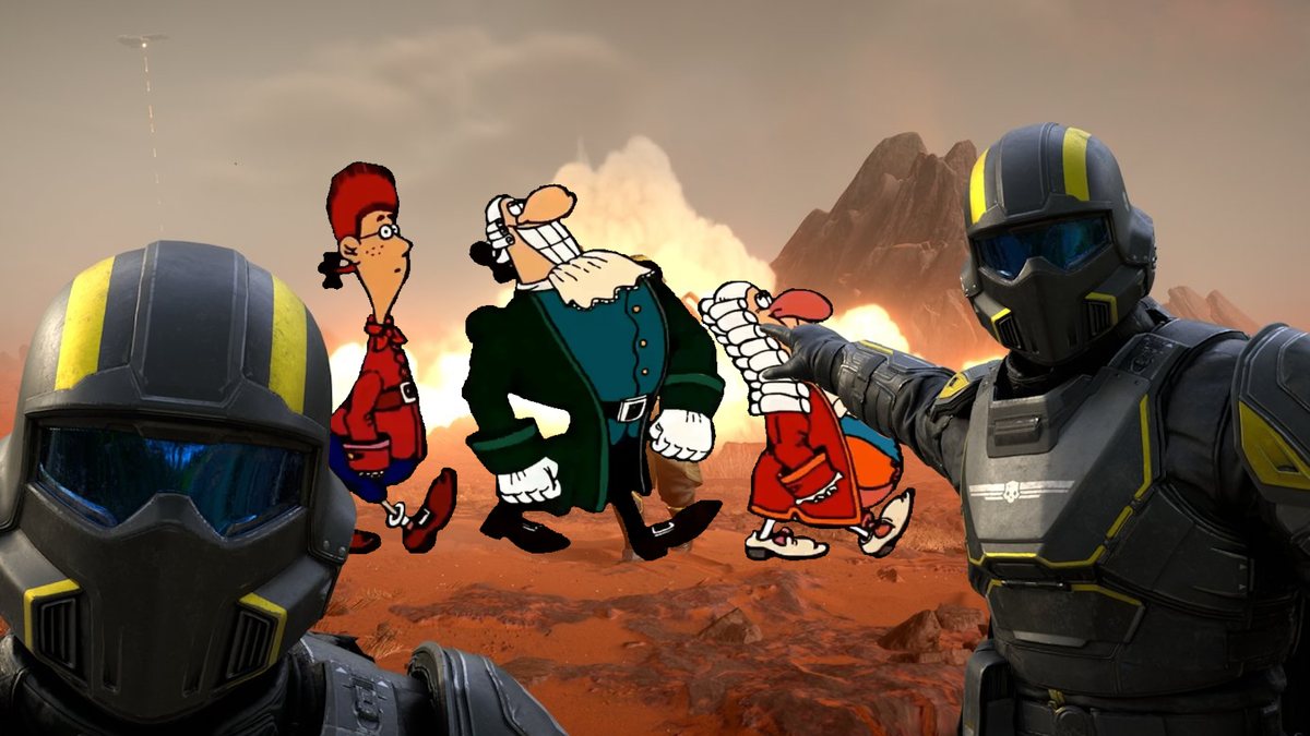 В Helldivers 2 нашли смешной баг — «отсылку» к культовому мультику СССР