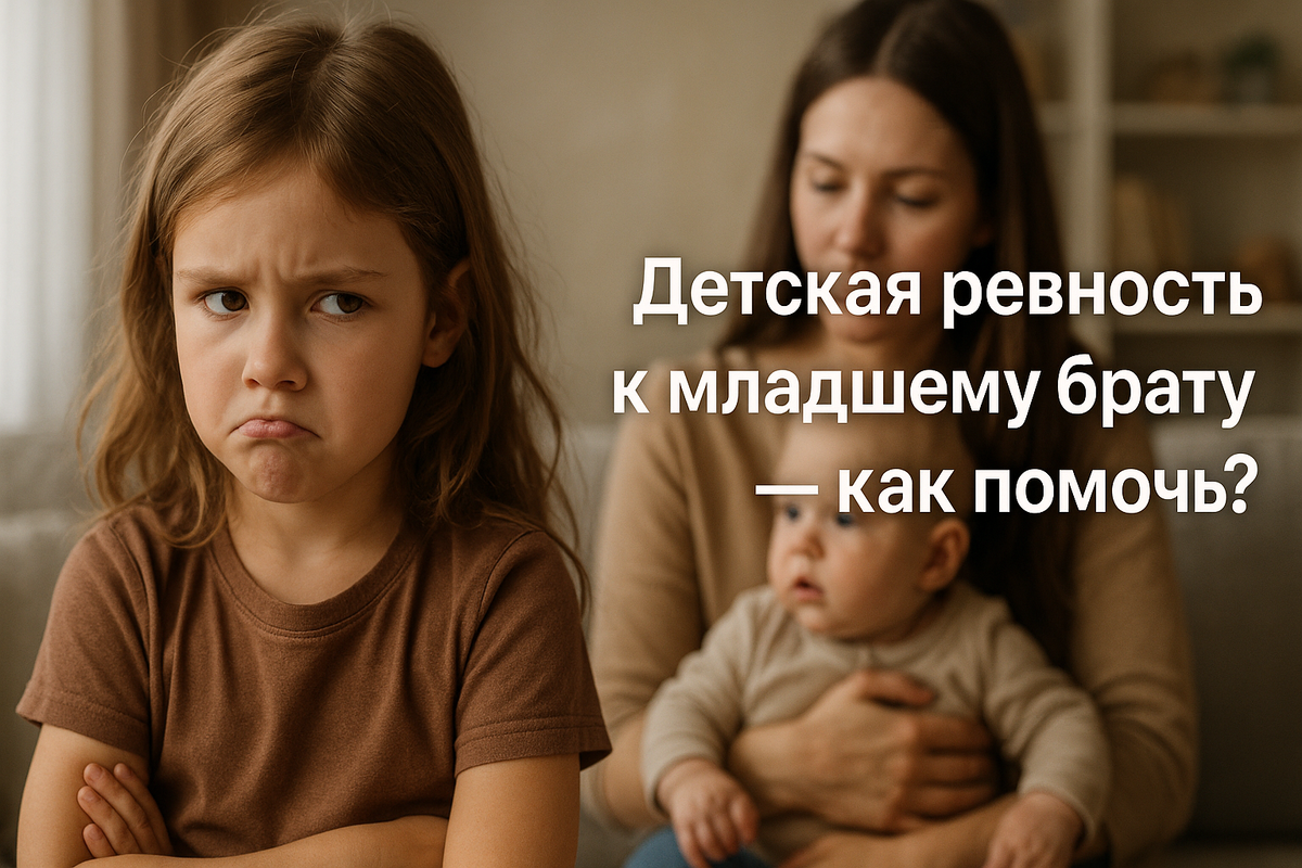 Детская ревность к младшему брату или сестре – как помочь? 