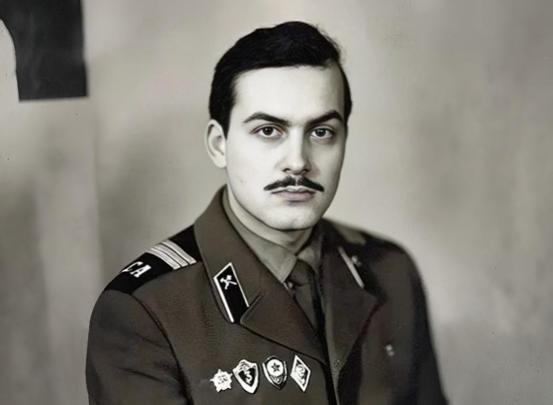 Вячеслав Гришечкин в армии