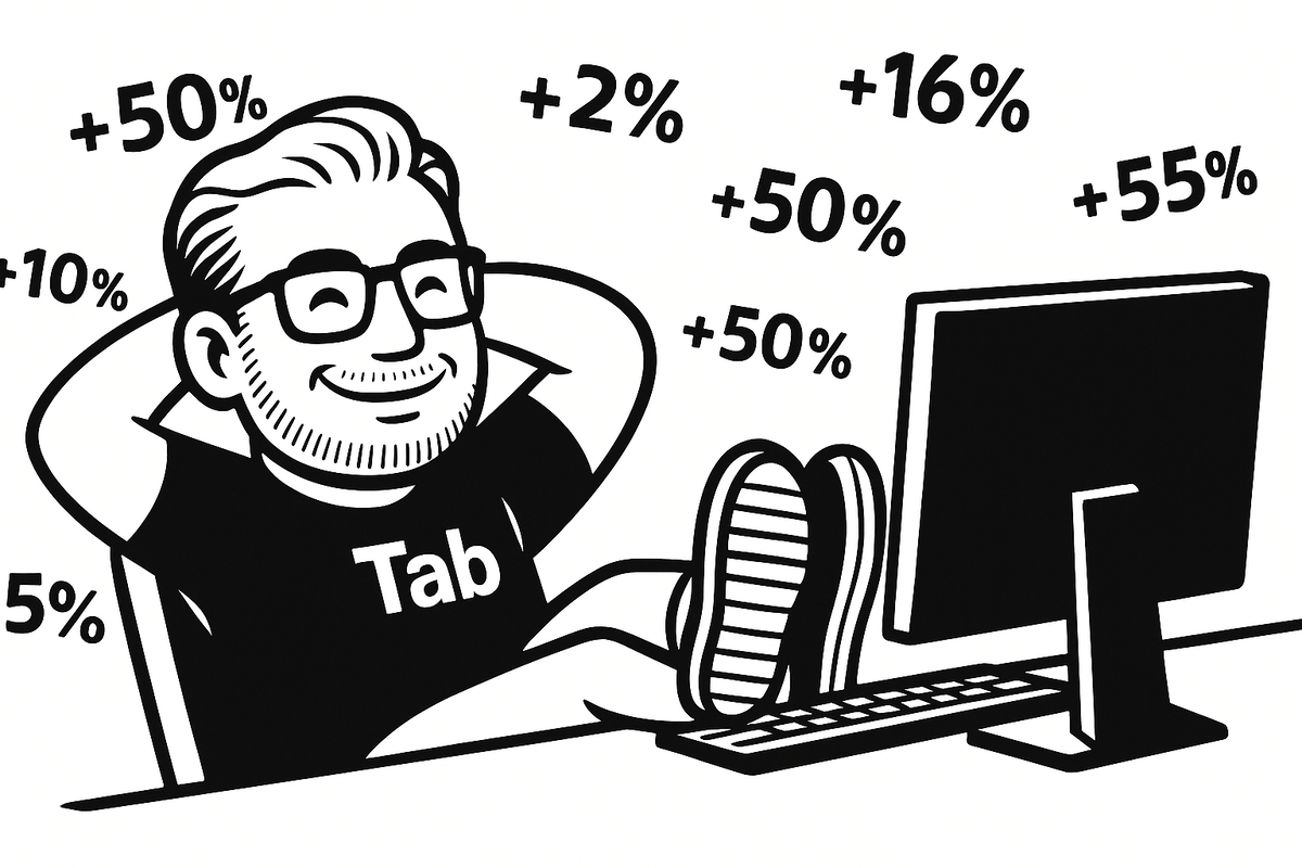 Выучил как считать проценты в Excel — и жизнь пошла в плюс