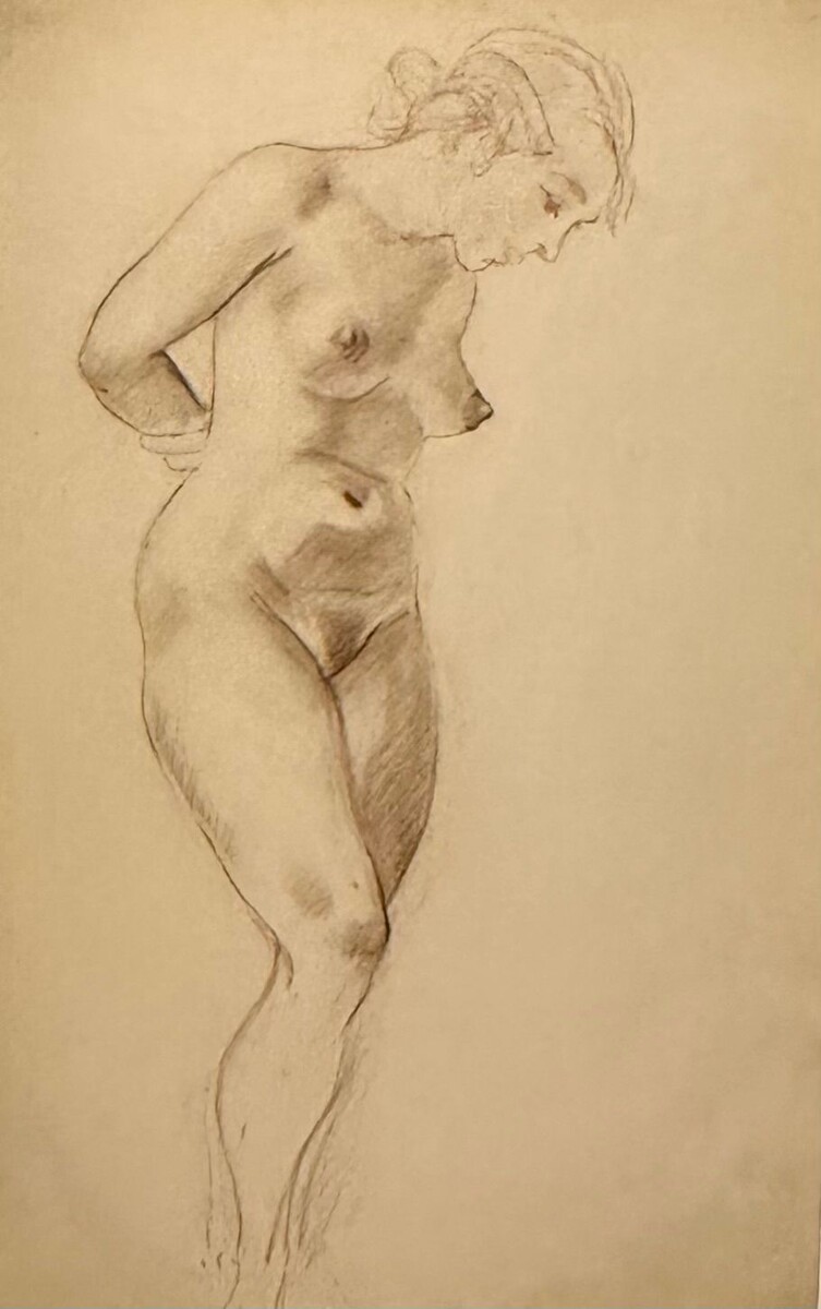 Александр Дейнека. «Натурщица». 1955