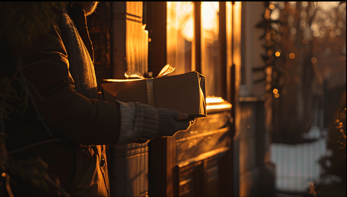 Иногда не надо слов.
Просто оставить коробку у двери — и дать человеку понять:
"Я рядом. Даже если ты не готов говорить."