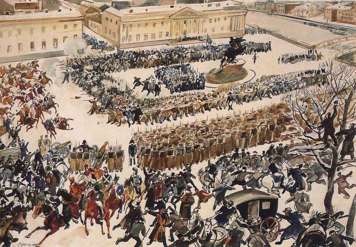 Подавление восстания декабристов