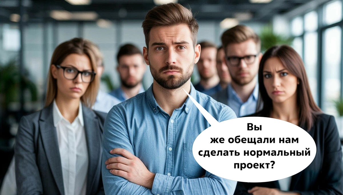 Осуждающий взгляд)