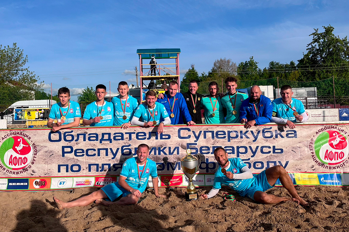    Фото: Пляжный футбол в Беларуси / vk.com