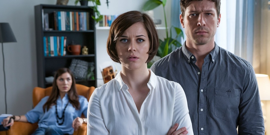 Мы с Юлей останемся в этой квартире, а тебе надо съехать - муж привел другую в наш дом