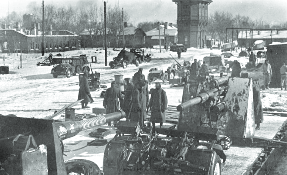 Немцы в Ржеве, 1942 г.