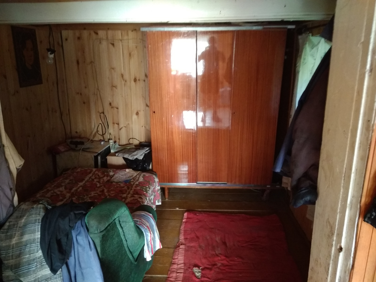 Комната до ремонта