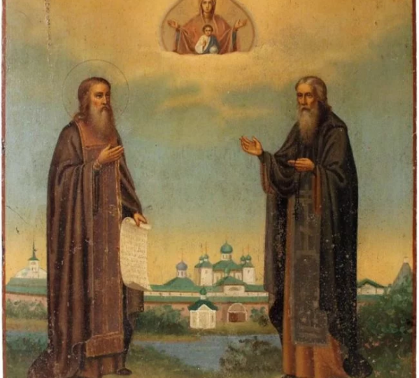 Соловецкие чудотворцы: Преподобные Савватий и Зосима