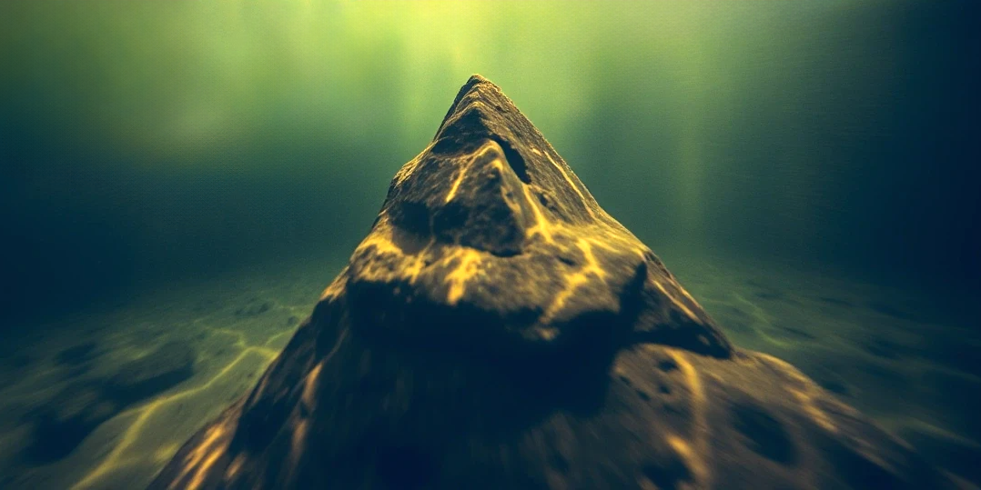 На дне озера обнаружили странный объект.