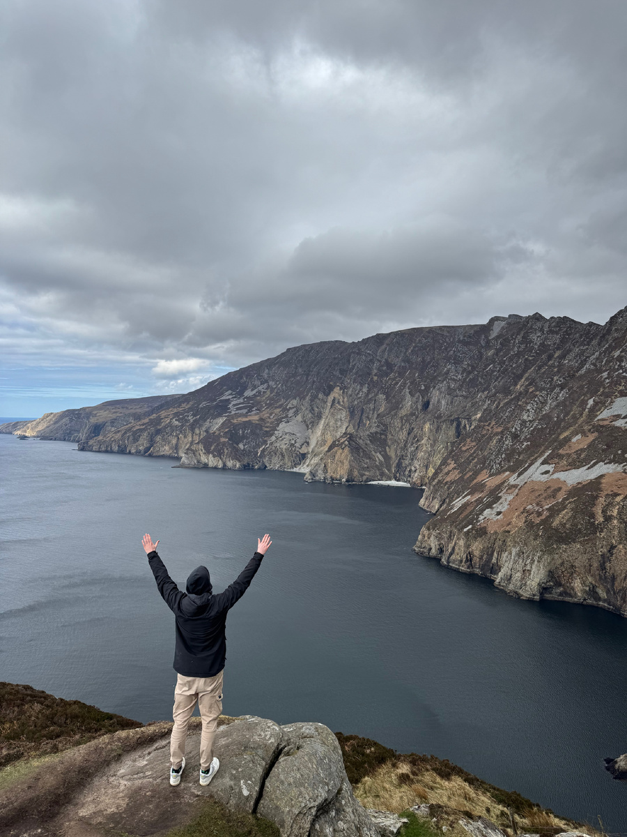 Скалы Slieve League в графстве Донегал