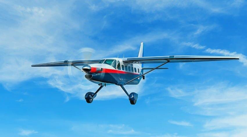 Так мог выглядеть в воздухе самолет ЛМС-901  "Байкал" 