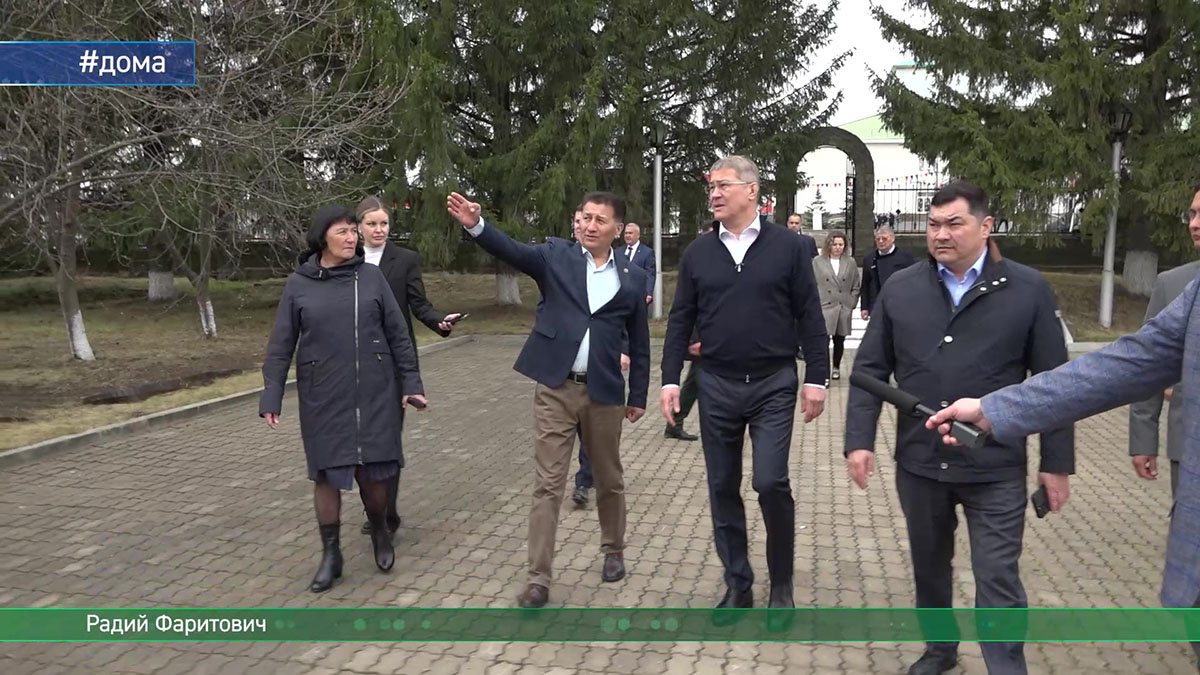    Кармаскалинский район. «Сад памяти». Селекционно-семеноводческий центр. Апрель 2025 г.