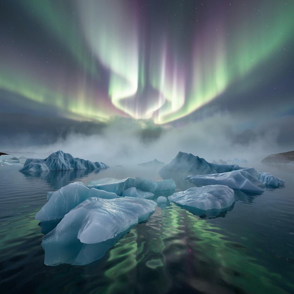 Вода везде —вода, кругом одна вода в разных состояниях