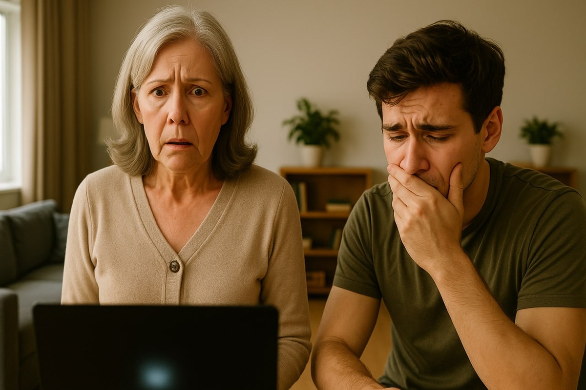 Племянник включил видео с камеры. Я даже не успела сесть — сразу поняла, почему он молчит