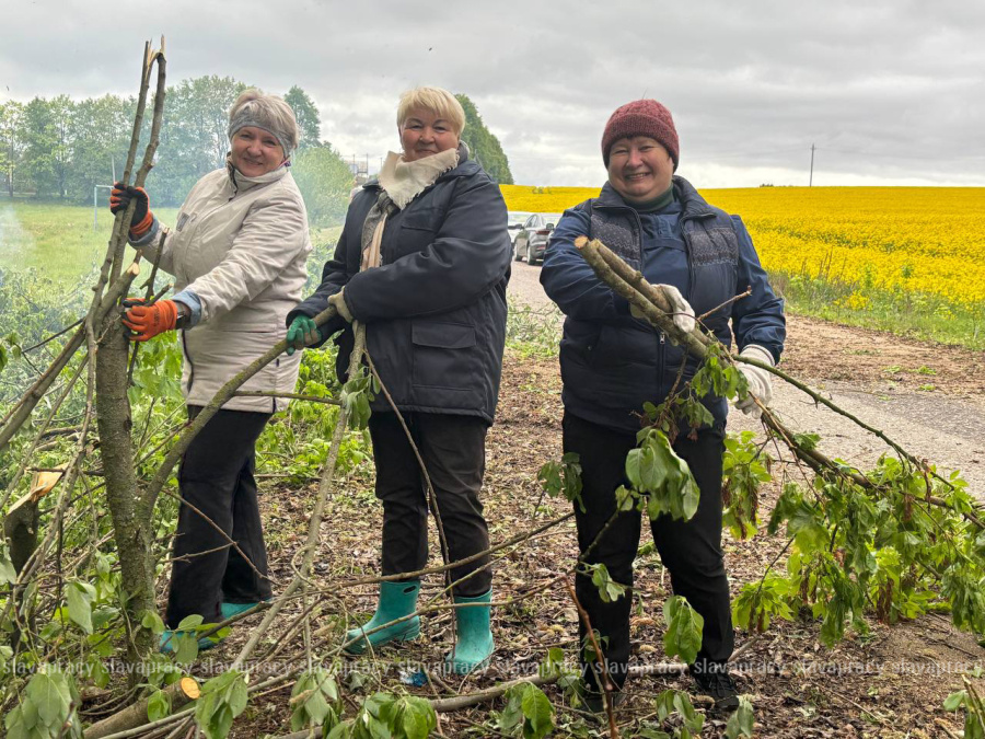     Субботник в Старице: депутаты Копыльщины на передовой благоустройства