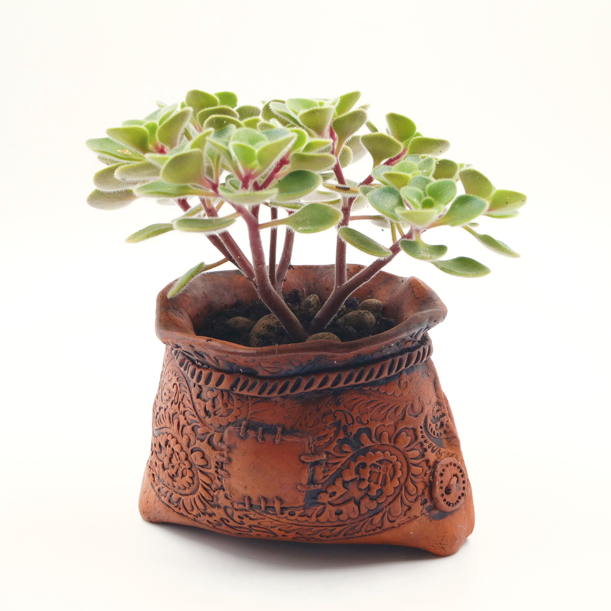 Терракотовый горшочек для цветов