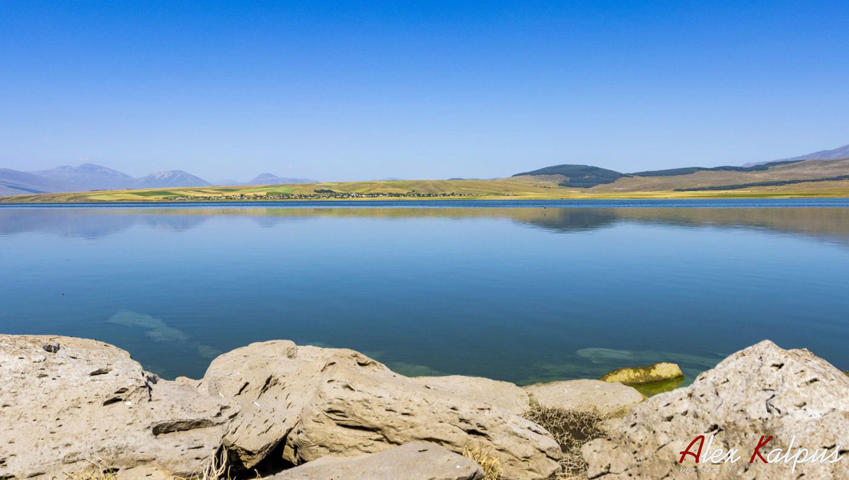 Цалкинское водохранилище. Грузия