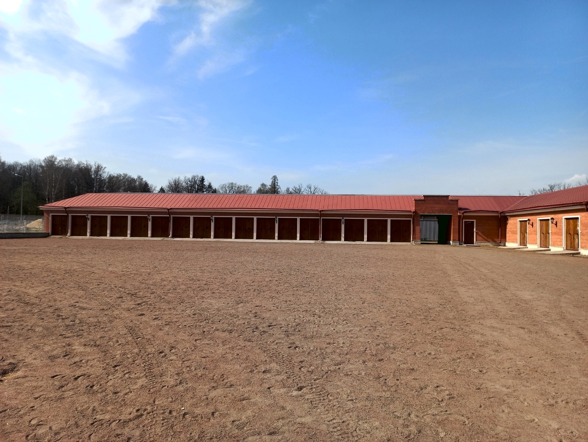 Каретный сарай. Императорская ферма в Царском Селе