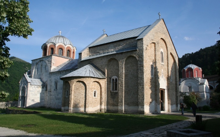 Средневековый монастырь 