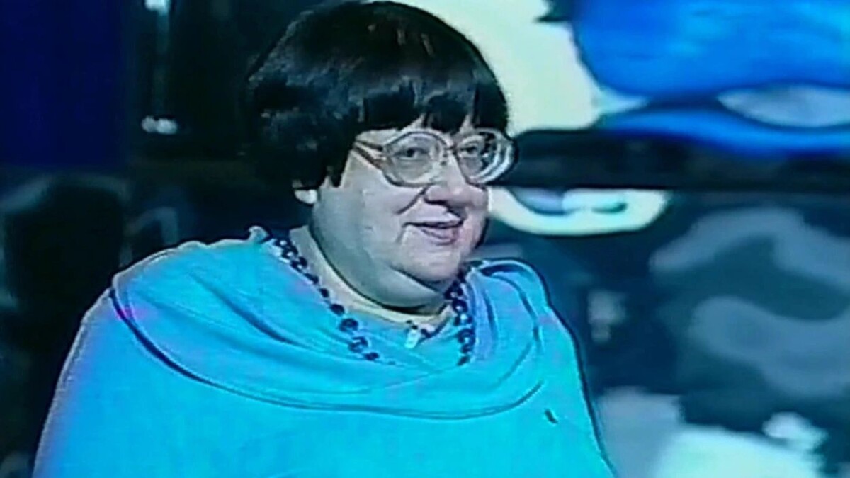    Валерия Новодворская. Фото: кадр из телепередачи "К барьеру!", НТВ (2005)