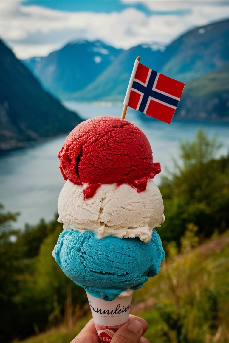 Порция мороженого 