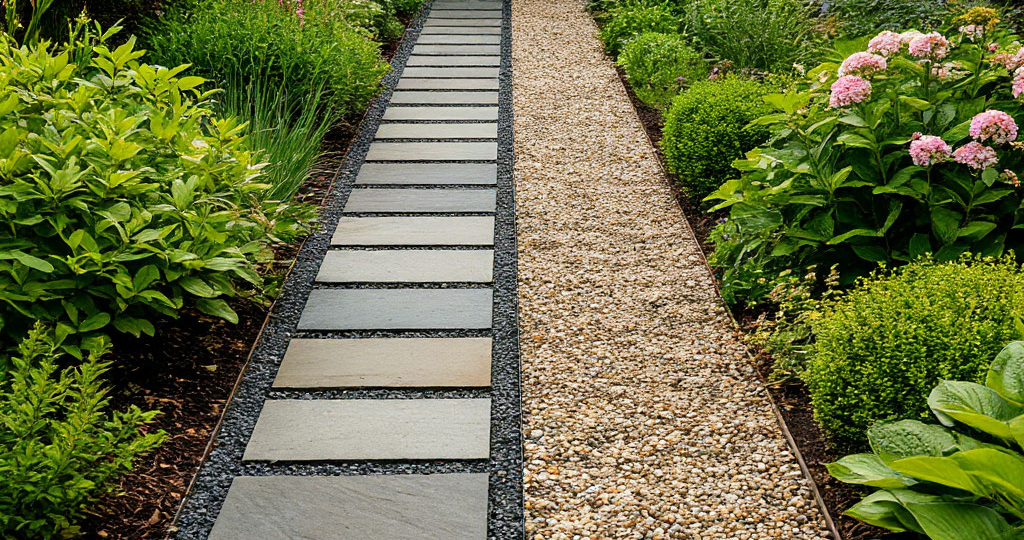 10 бюджетных вариантов садовых дорожек, которые преобразят ваш участок