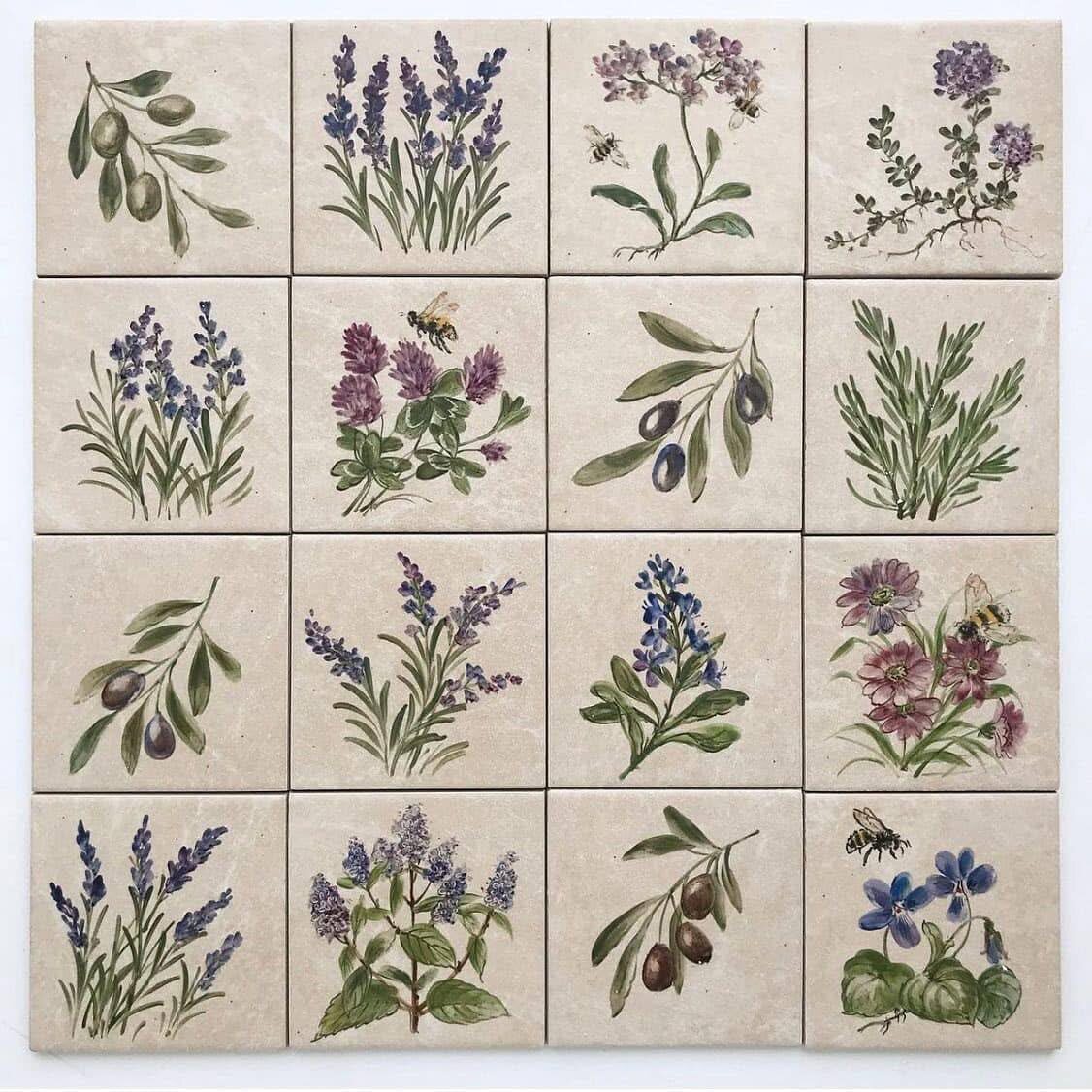 Отдельные плиточки для зоны мойки