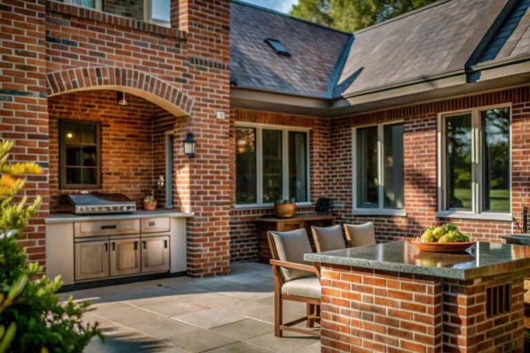    Секреты долговечности кирпичного дома: как защитить стену и летнюю кухню от влаги и разрушений