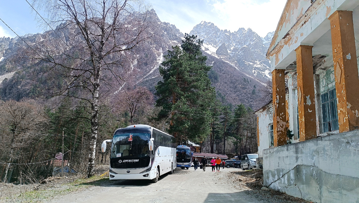 Цейское ущелье в Осетии