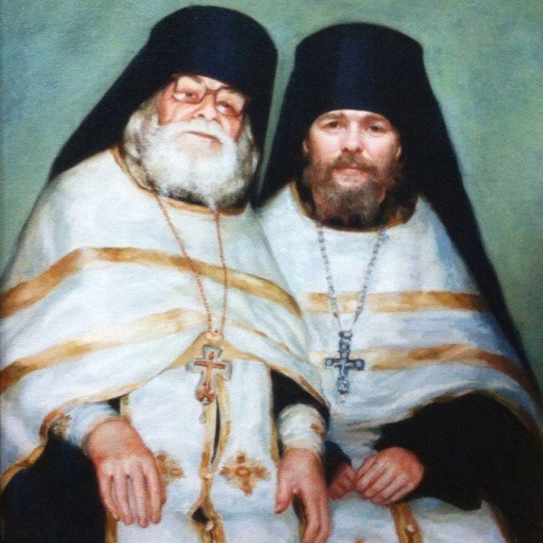 Картина Митрополит Тихон Шевкунов и Архимандрит Иоанн Крестьянкин.