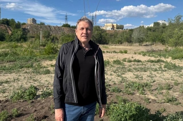    Здесь будет аквапарк. Фото: Telegram/ Андрей Еркин