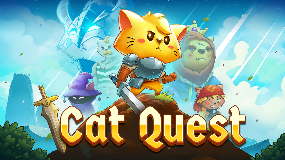 Заставка Cat quest