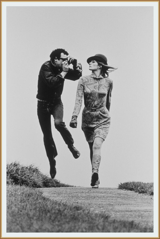 ФОТО ОТ ФЭШН- ФОТОГРАФА ХЕЛЬМУТА НЬЮТОНА / Helmut Newton / Съёмка в движении, British Vogue, 1967 год