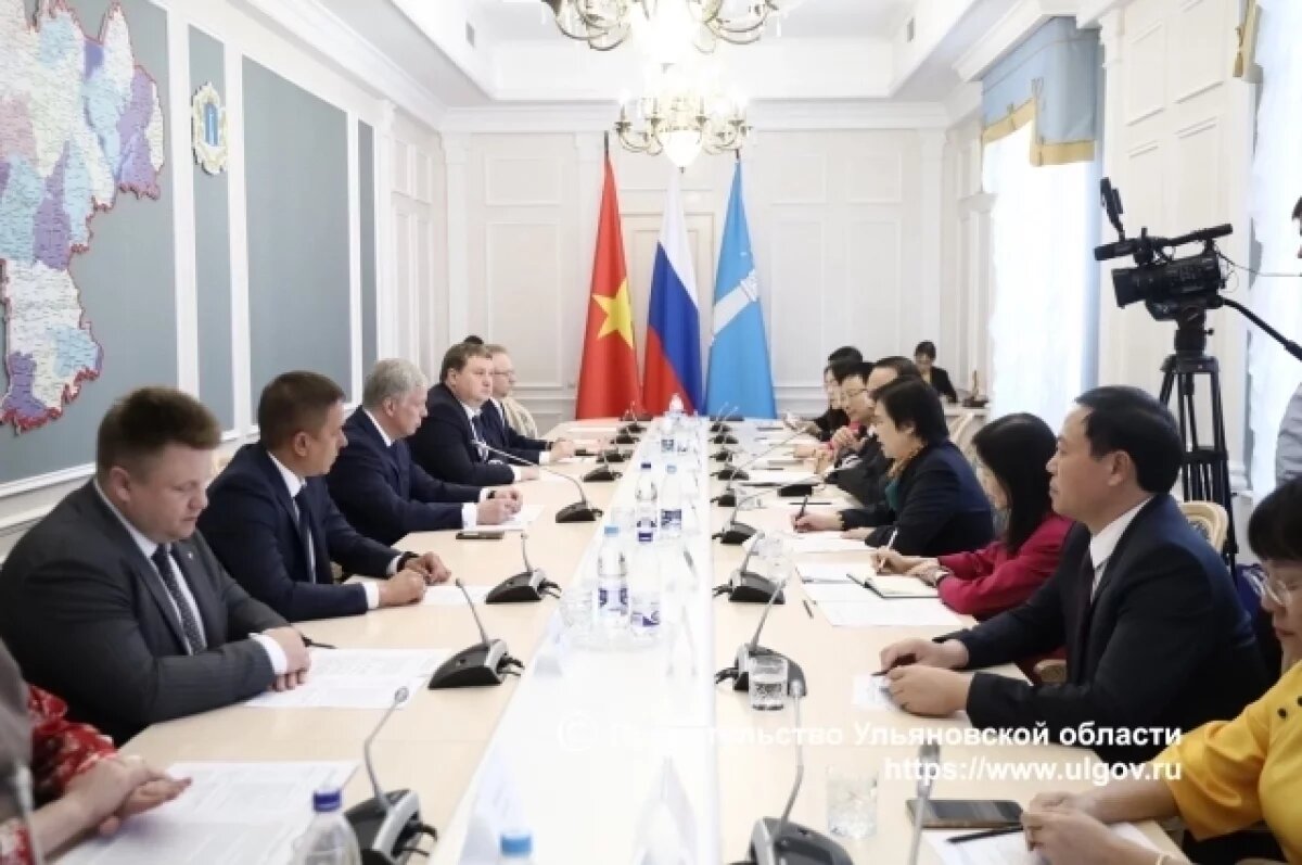    Ульяновская область развивает сотрудничество с Республикой Вьетнам