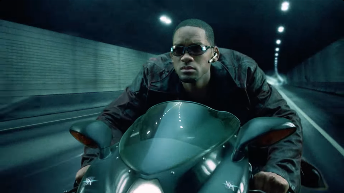 фрагмент  фильма «Я робот».