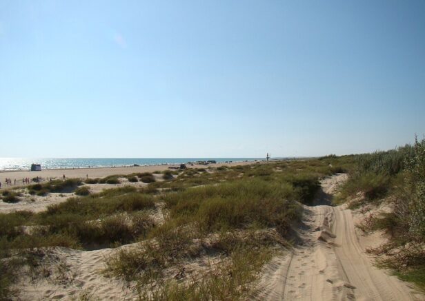    Витязевская коса, часть Анапской пересыпи. Фото: Yuriy75 / Wikimedia Commons