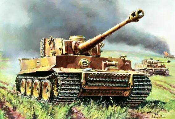 Немецкий танк T-VI "Тигр"