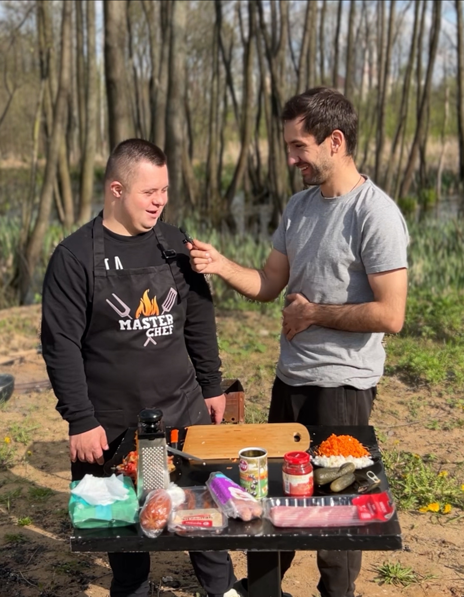 Родные братья Сергей и Роман Ставер. 