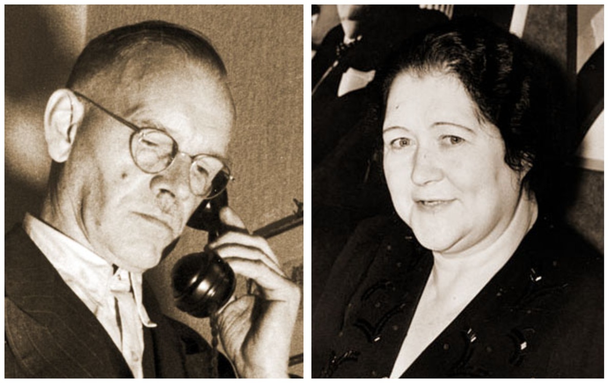 Родители Уильяма Патрика Гитлера - Алоис Гитлер-младший и Бриджит Даулинг