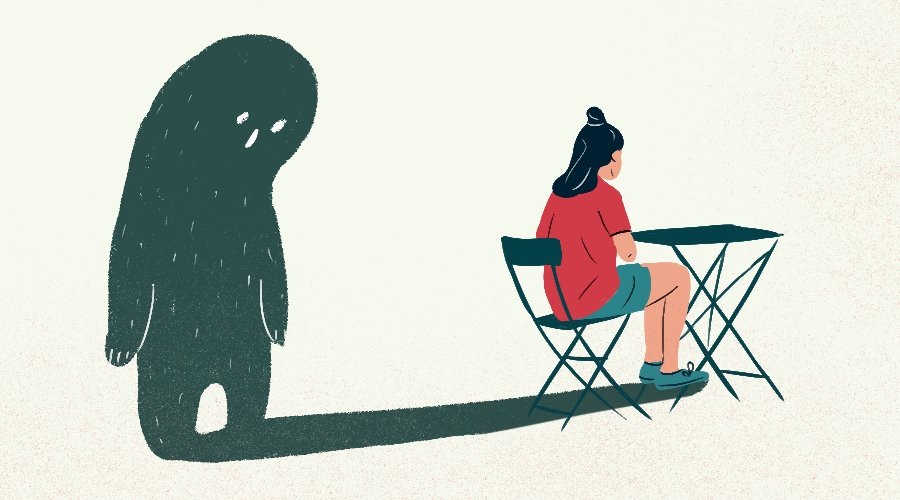 Клиническая депрессия подобно тени, которая всегда подбирается в самый неожиданный момент