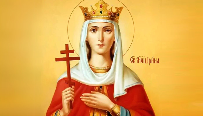 Святая великомученица Ирина Македонская. Фото: pinimg.com