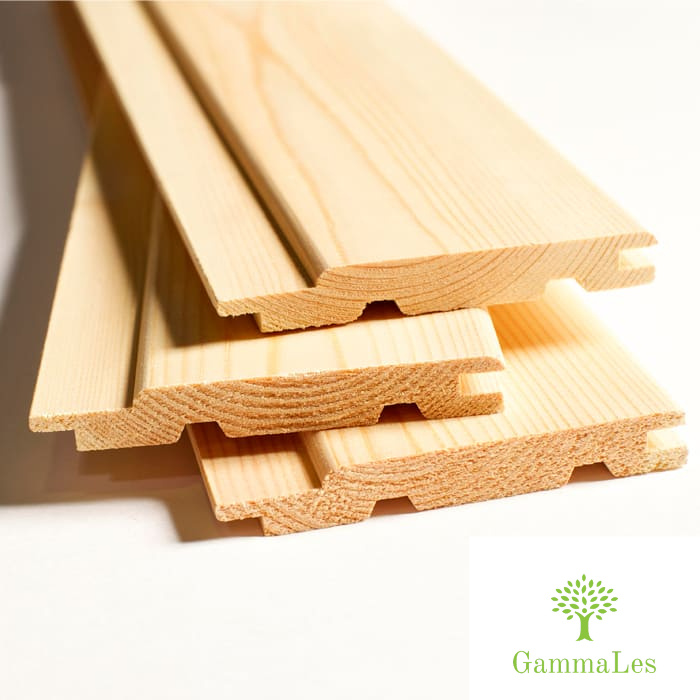 Имитация бруса от Гамма Лес.