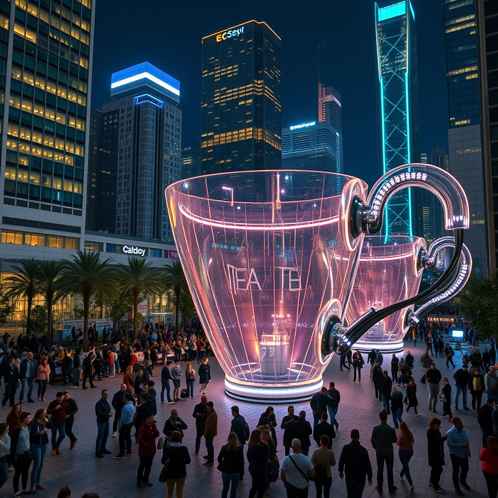 Добро пожаловать на фестиваль «Гигантских чашек чая» 