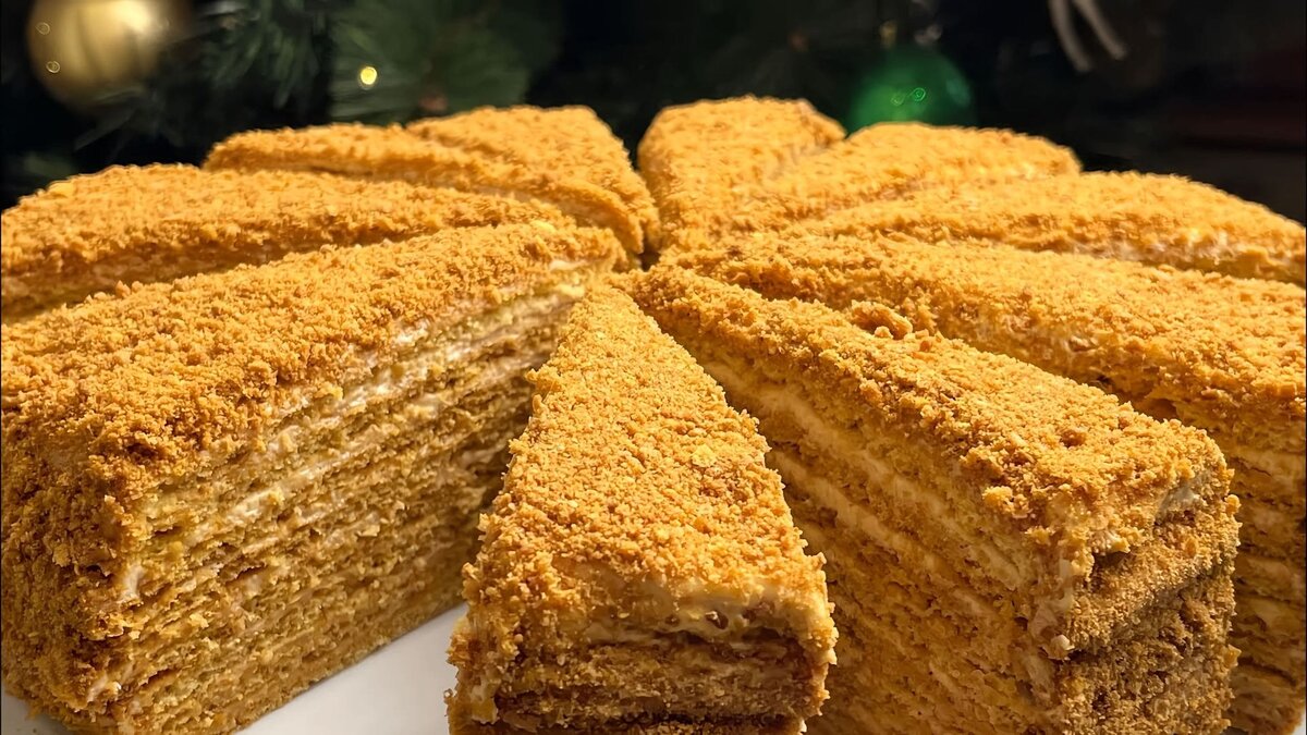    Этот медовик без выпечки взорвал мой блог