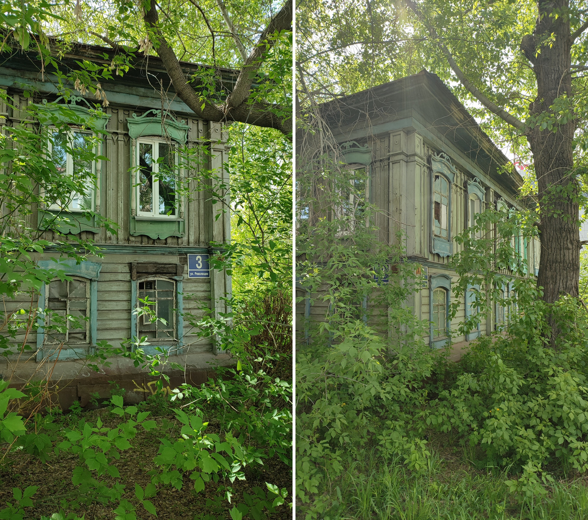 Он еще революцию помнит! Да и стоит на улице Революции. Правда, раньше она называлась Дворцовой