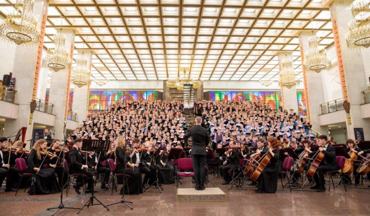     Фестиваль хоров в Музее Победы. Источник: victorymuseum.ru Автор фото: Пресс-служба Музея Победы