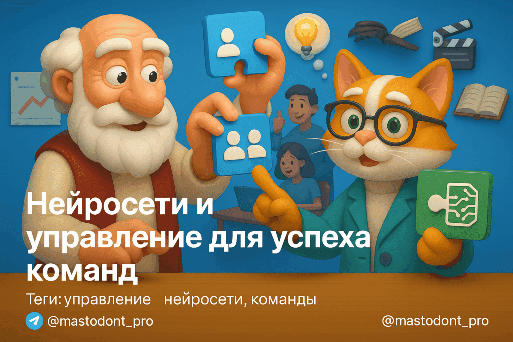    Философ и кот учёный: как искусственный интеллект меняет командное управление навсегда Andrey M.